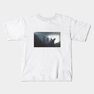 BLACK Electronic Underground #16 Kids T-Shirt